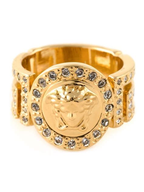 versace ring 750 medusa|Versace engagement rings.